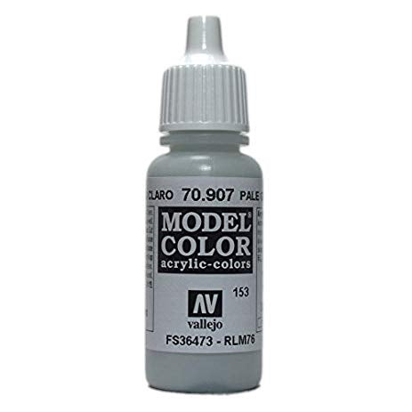Vallejo Model Colour - Pale Grey Blue 17ml Acrylic Paint (AV70907) - Good Games