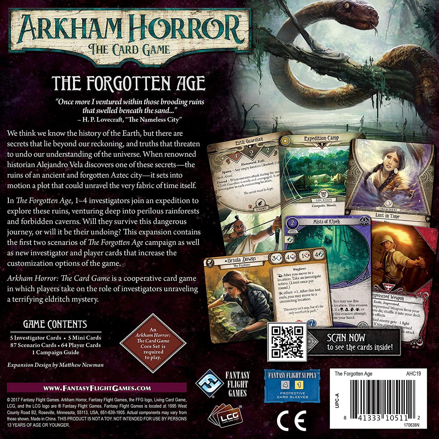 Arkham Horror - The Card Game - The Forgotten Age - Expansion - Good Games