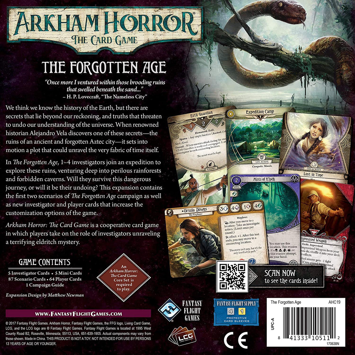 Arkham Horror - The Card Game - The Forgotten Age - Expansion