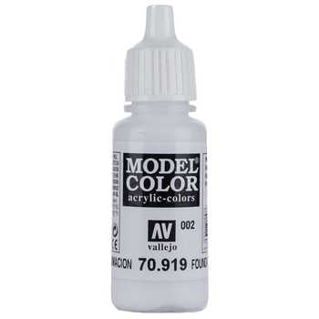 Vallejo Model Colour - Foundation White/Cold White 17ml Acrylic Paint (AV70919) - Good Games