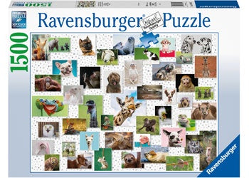 Ravensburger - Funny Animals 1500 Piece Jigsaw - Good Games