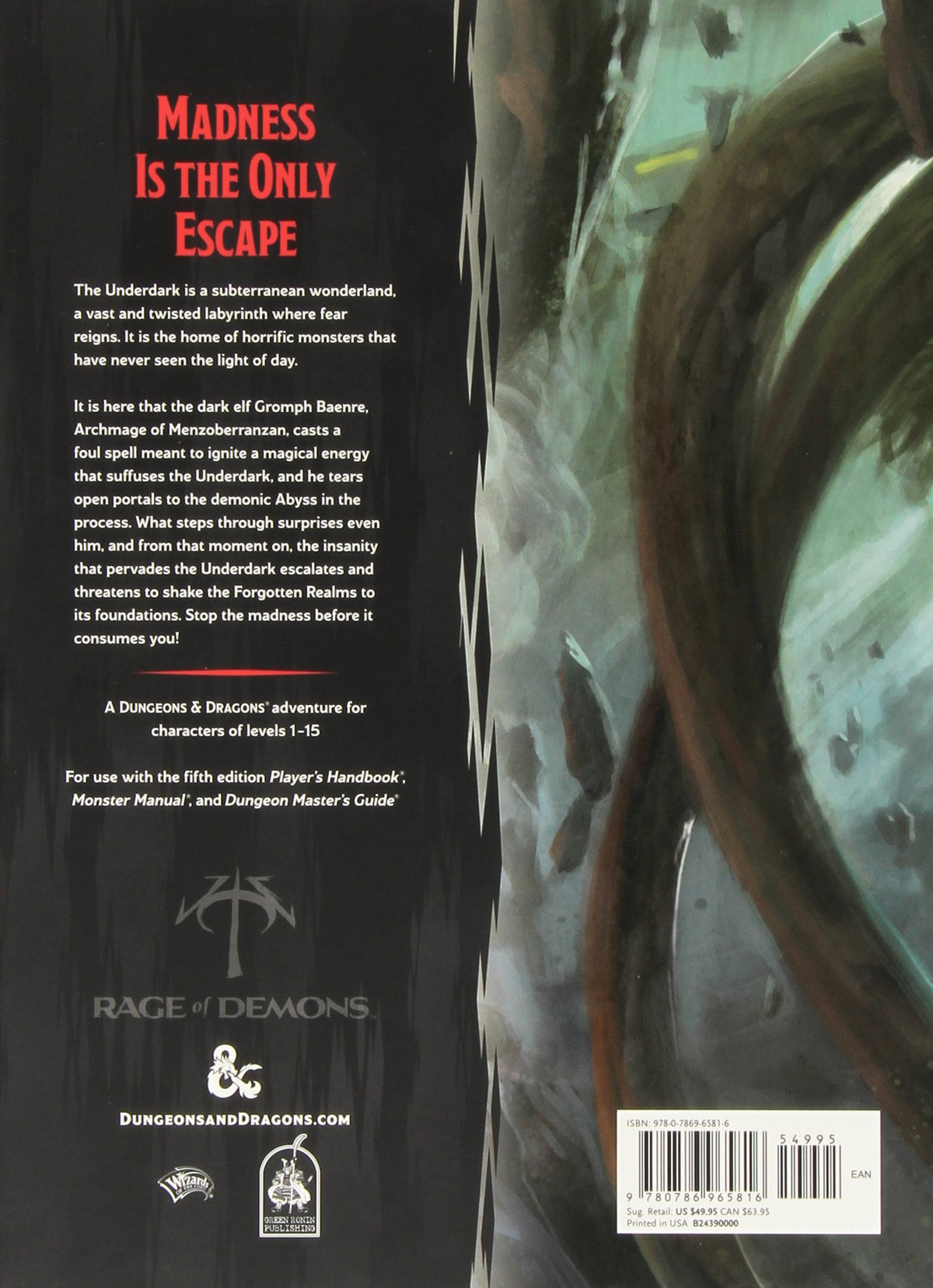 Dungeons &amp; Dragons Out Of The Abyss