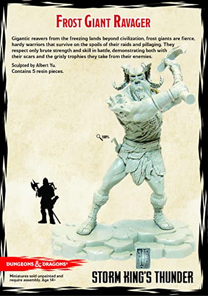 Dungeons and Dragons - Storm Kings Thunder Frost Giant Ravager