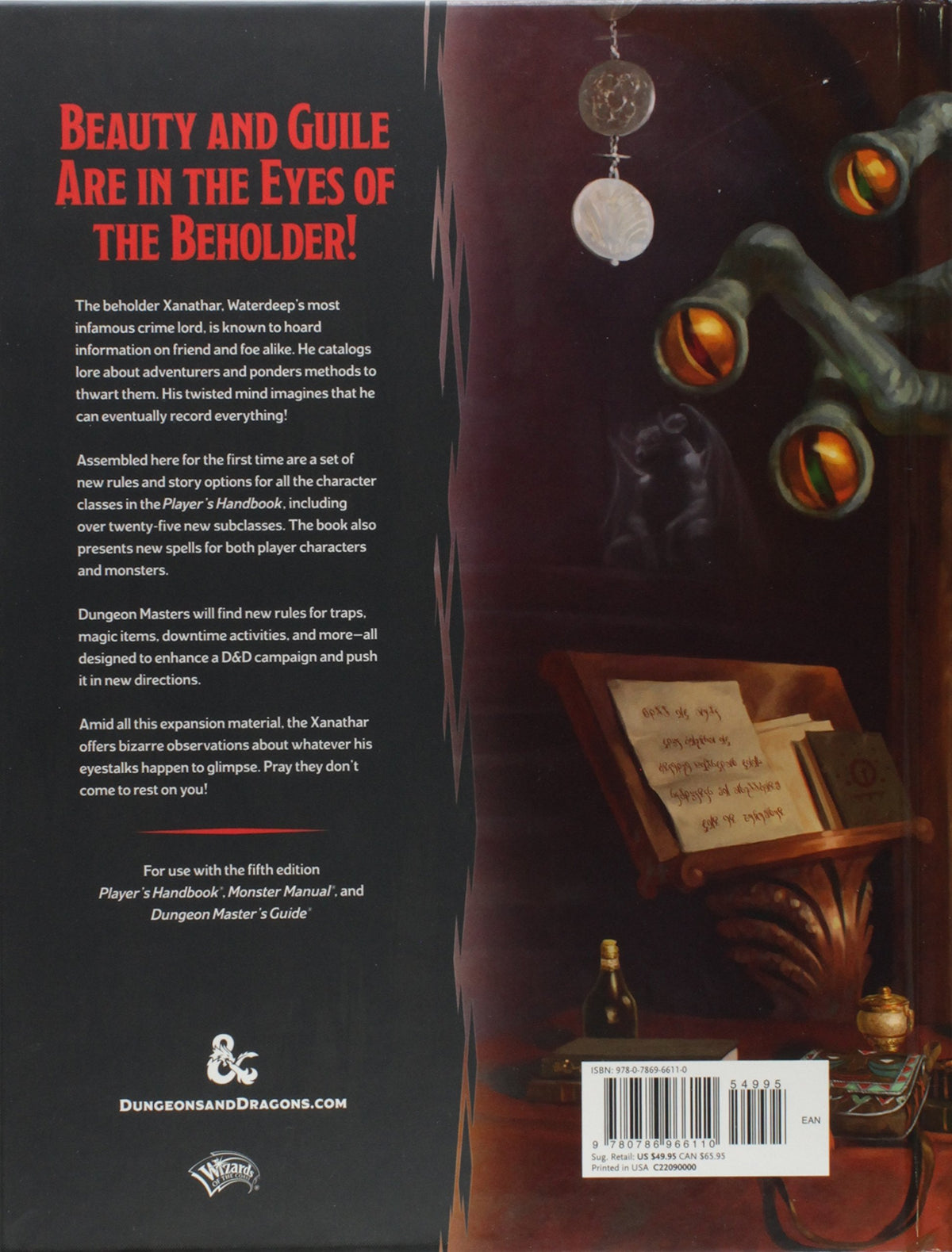 Dungeons &amp; Dragons Xanathar&#39;s Guide To Everything - Good Games
