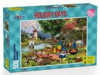 Funbox Puzzle Holiday Days Camping Puzzle 500 pc - Good Games