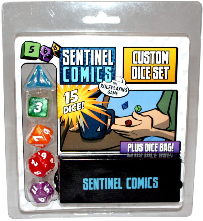 Sentinel Comics: The Roleplaying Game Dice Set