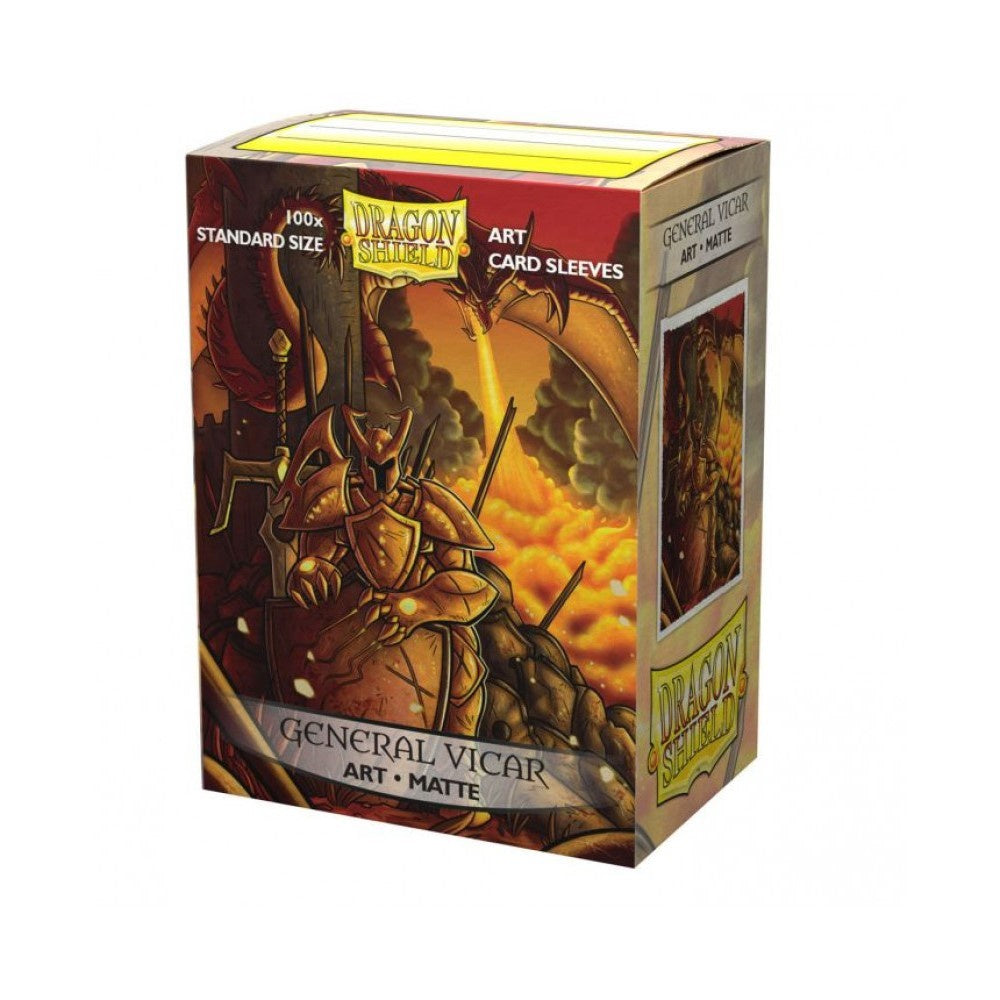 Dragon Shield - Sleeves Standard Matte Art - General Vicar (100)