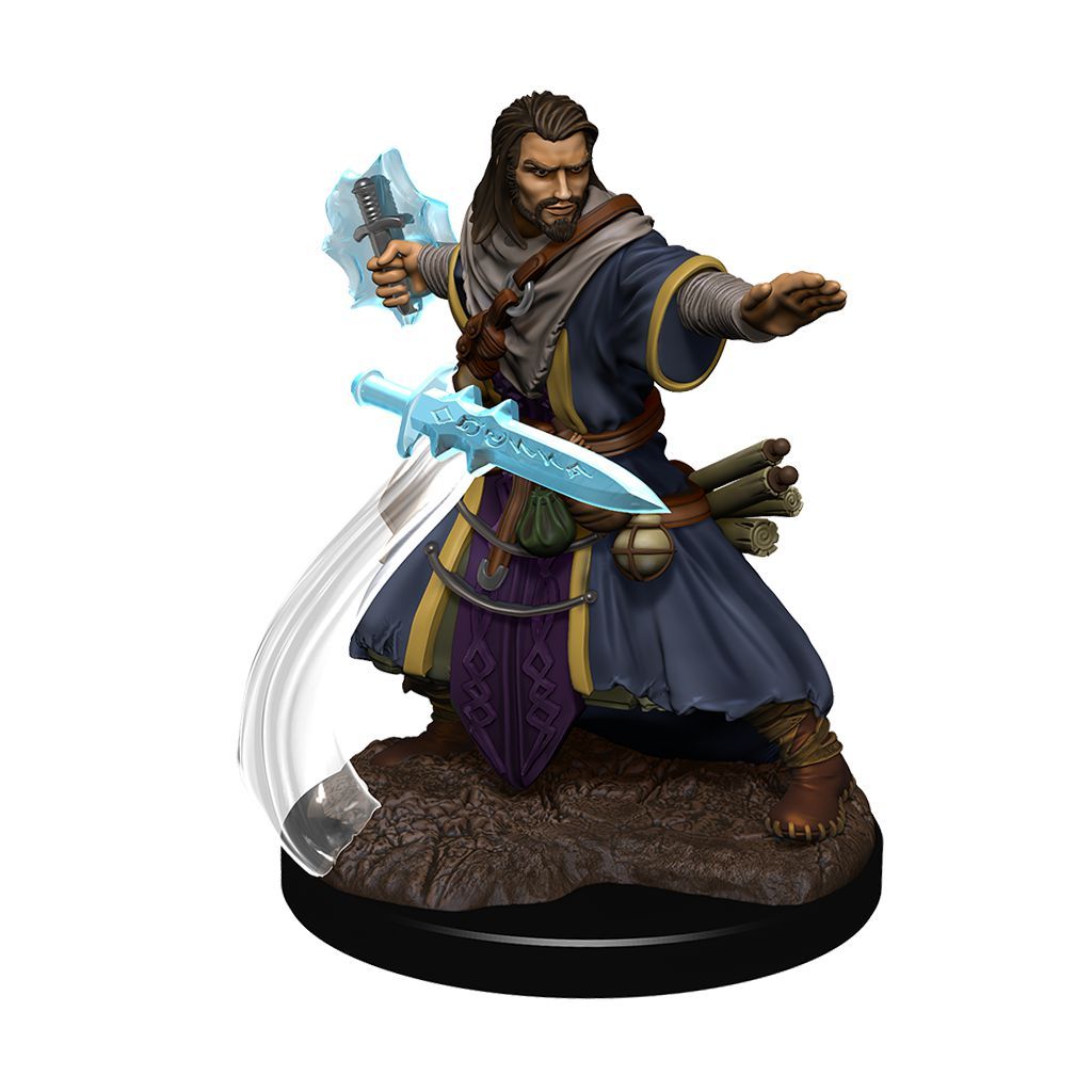 Dungeons & Dragons Premium Painted Figures Human Wizard Male - Good Games