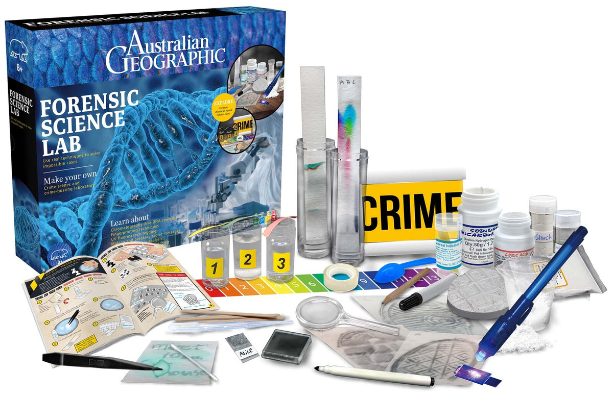 Australian Geographic Forensic Science Lab