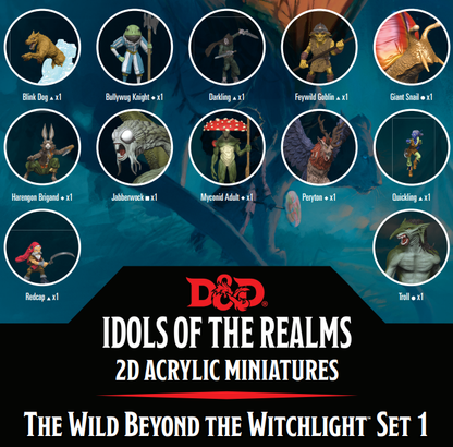 Dungeons & Dragons Idols of the Realms The Wild Beyond The Witchlight 2D Set 1 - Good Games