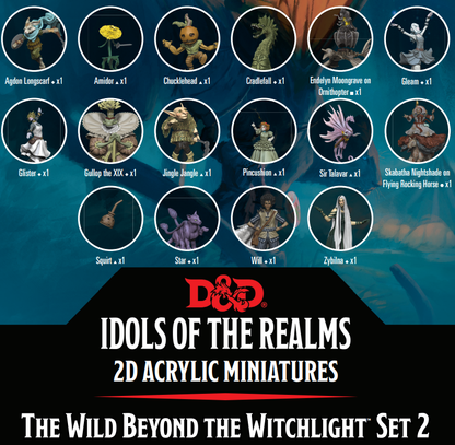 Dungeons & Dragons Idols of the Realms The Wild Beyond The Witchlight 2D Set 2 - Good Games