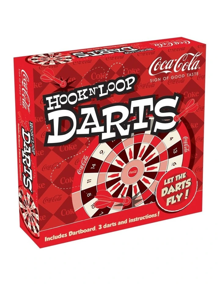 Coca-Cola Hook & Loops Darts - Good Games