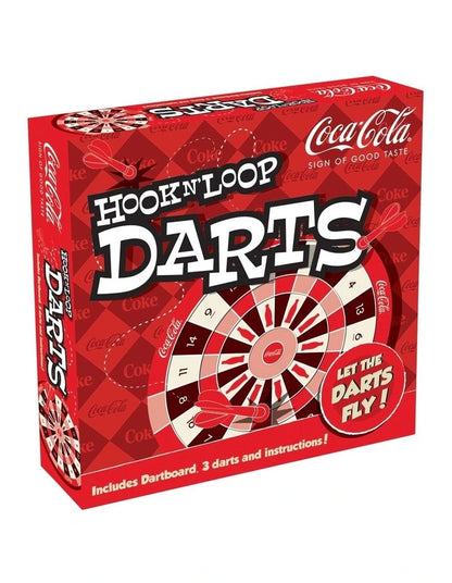 Coca-Cola Hook & Loops Darts - Good Games