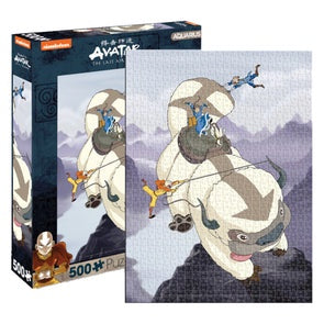 Aquarius - Avatar The Last Airbender Appa And Gang Puzzle 500 Piece Jigsaw - Good Games
