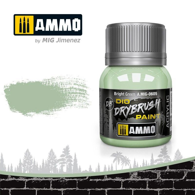 Ammo by MIG Drybrush Bright Green - Good Games