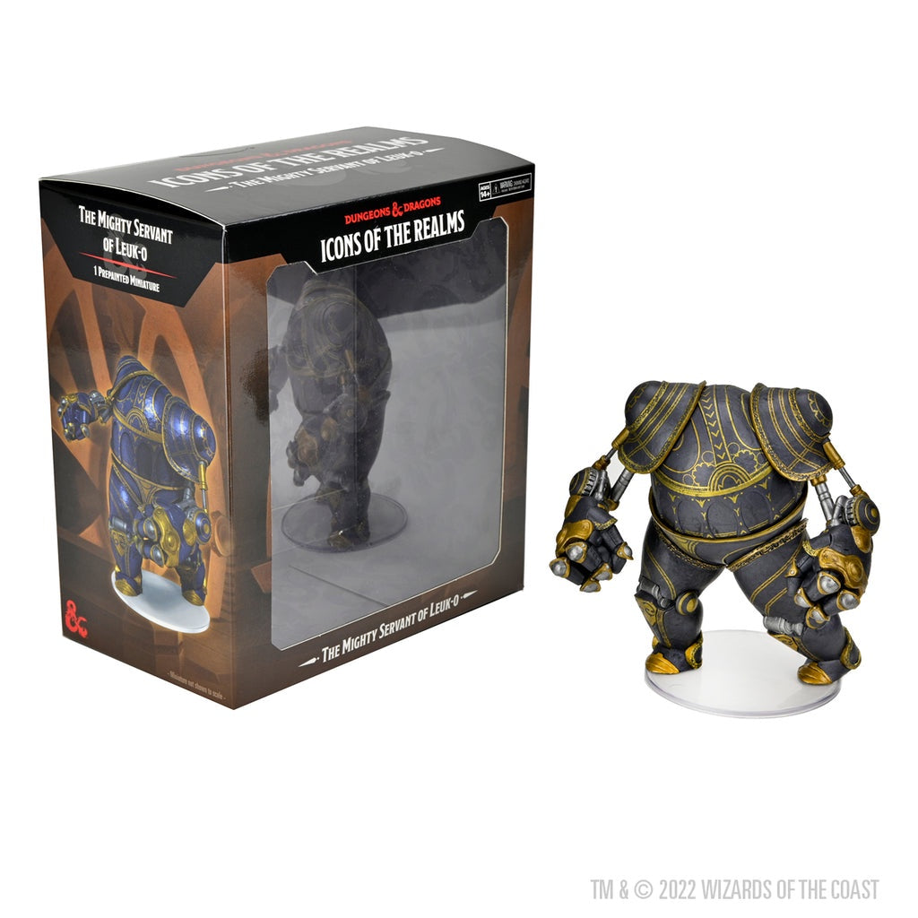 Dungeons &amp; Dragons Icons of the Realms - The Mighty Servant of Leuk-O Boxed Figure - Good Games