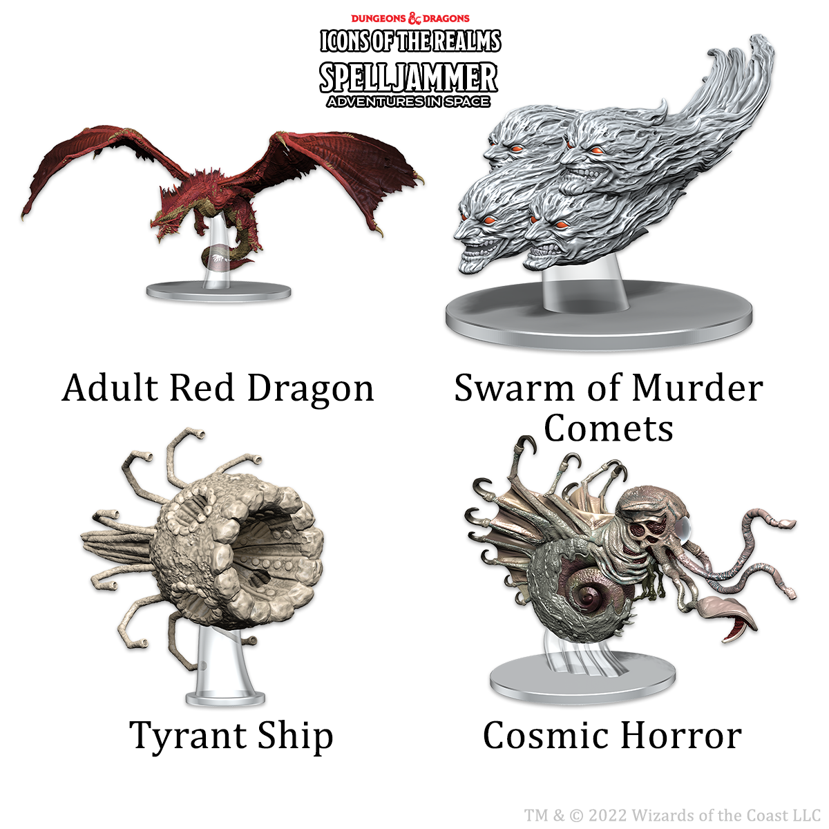 Dungeons & Dragons Icons of the Realms Ship Scale Threats from the Cosmos - Good Games