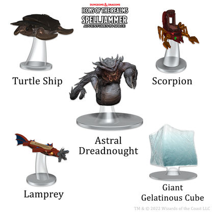 Dungeons & Dragons Icons of the Realms Ship Scale Attacks from Deep Space - Good Games