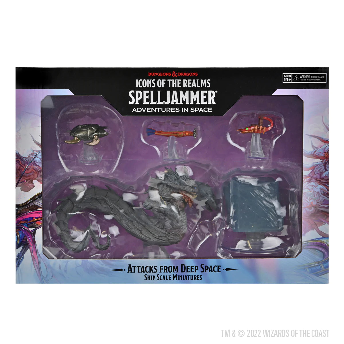 Dungeons &amp; Dragons Icons of the Realms Ship Scale Attacks from Deep Space