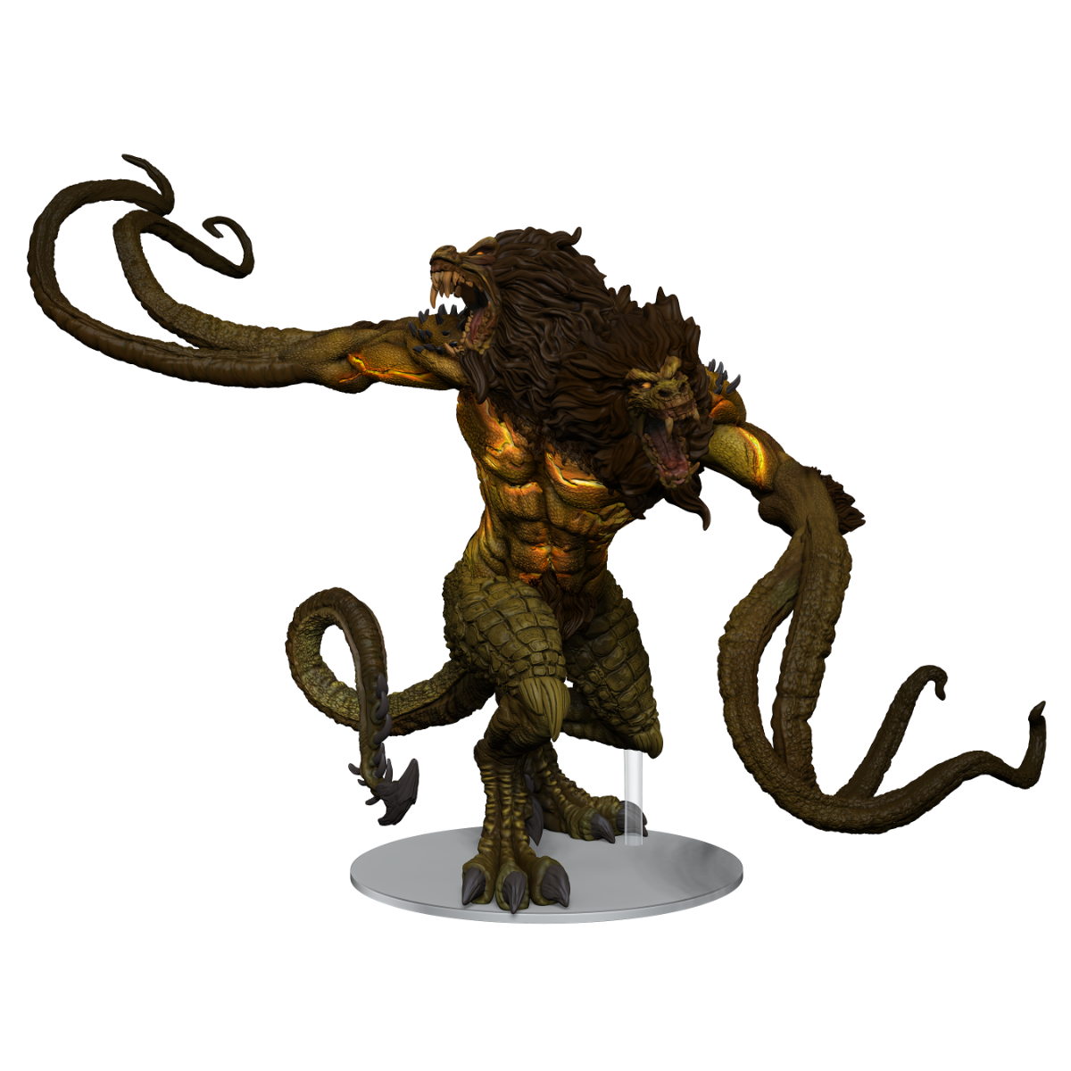 Dungeons & Dragons Icons of the Realms Miniatures Demogorgon Prince of Demons - Good Games