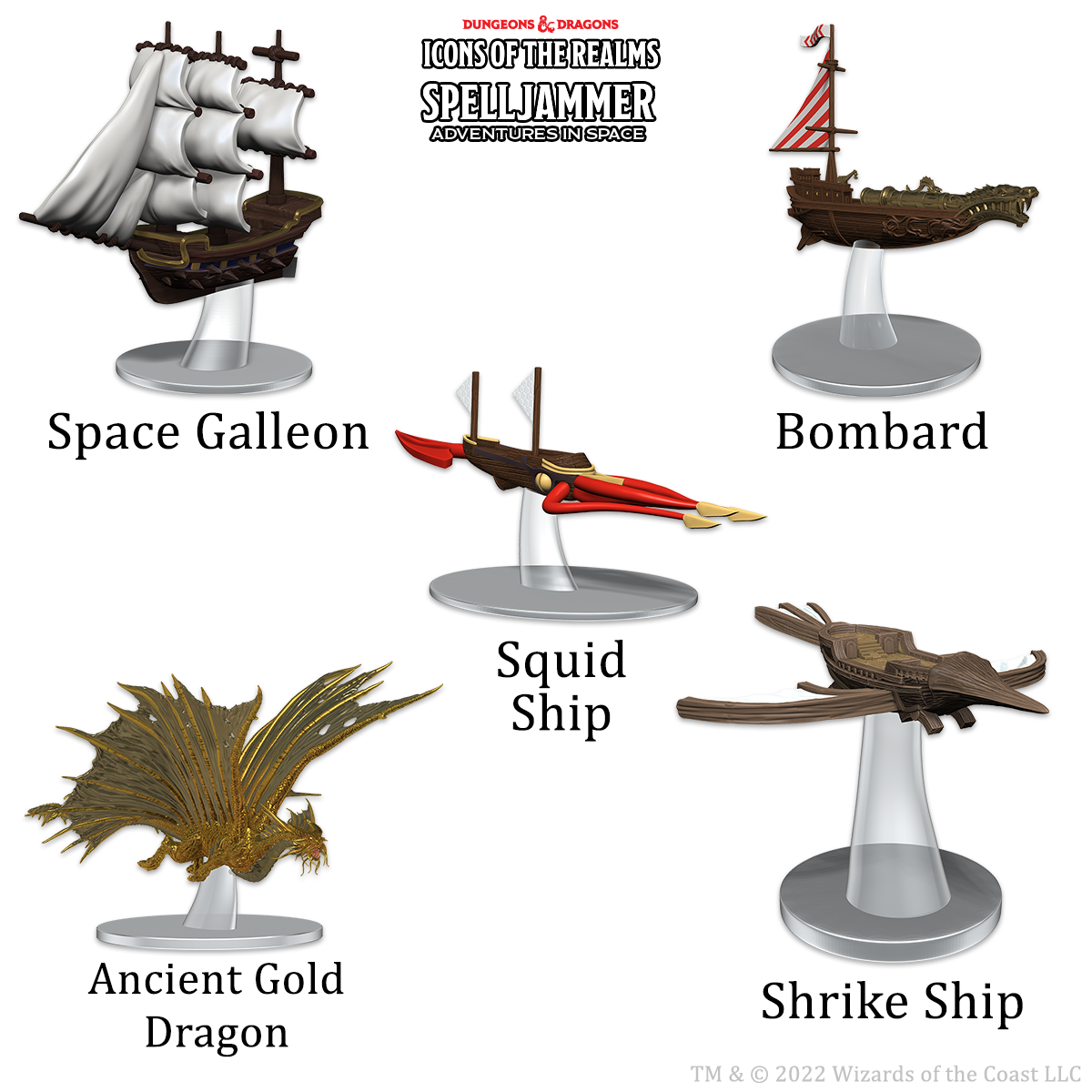 Dungeons & Dragons Icons of the Realms Ship Scale Welcome to Wildspace - Good Games