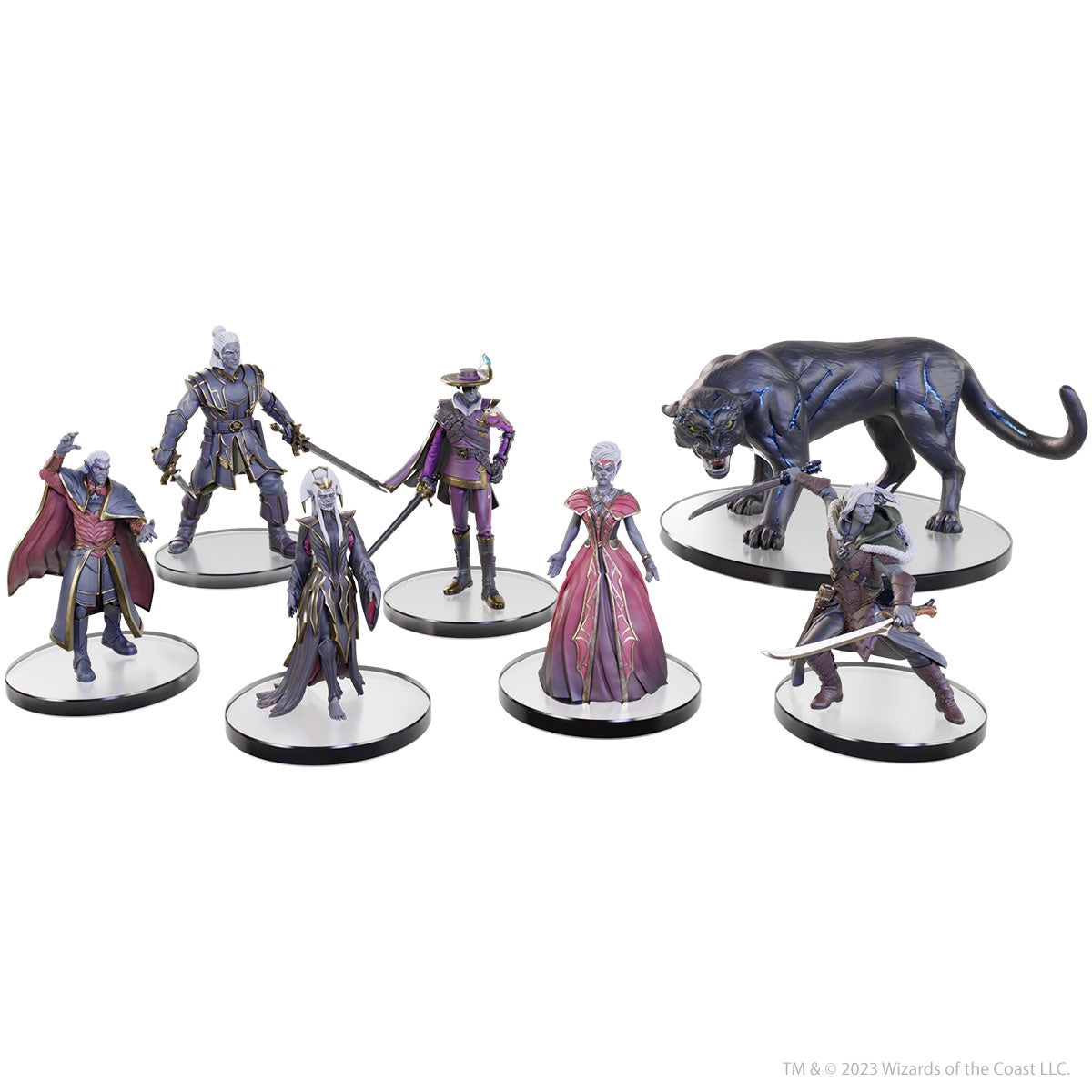 Dungeons and Dragons The Legend of Drizzt 35th Anniversary Boxed Set Family and Foes