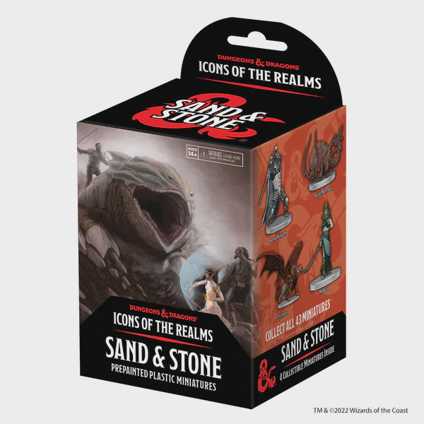 Dungeons and Dragons Icons of the Realms Sand and Stone Booster - Good Games