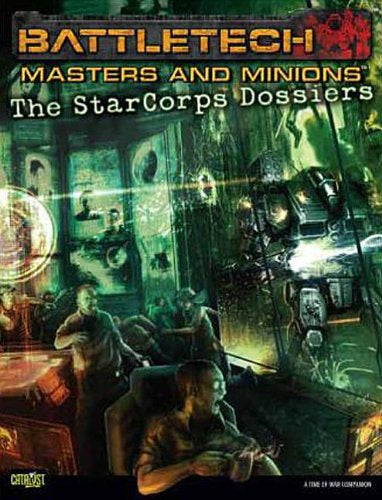 BattleTech Masters and Minions The StarCorps Dossiers - Good Games