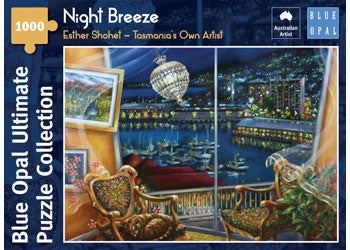 Blue Opal - Shohet: Night Breeze 1000 Piece Jigsaw