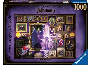 Ravensburger - Villainous The Evil Queen - 1000 Piece Jigsaw - Good Games