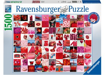 Ravensburger - 99 Beautiful Red Things - 1500 Piece Jigsaw - Good Games