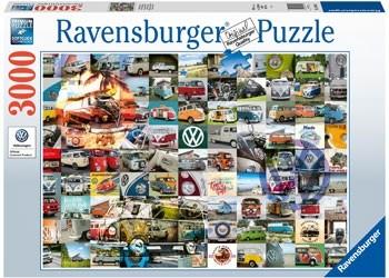 Ravensburger - 99 VW Bulli Moments - 3000 Piece Jigsaw - Good Games