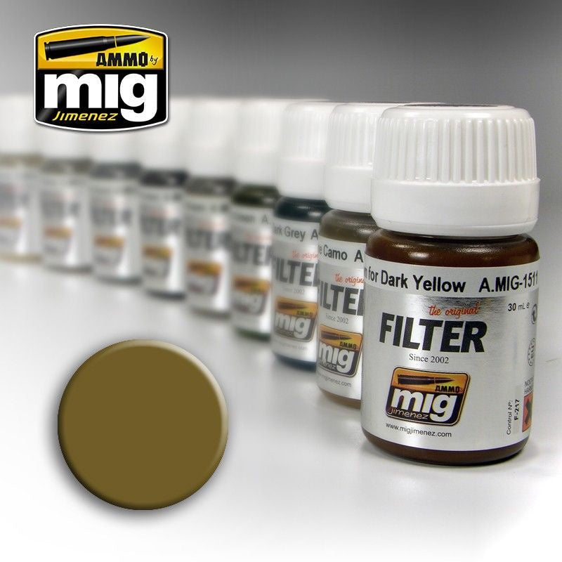 Ammo By Mig Filters Ochre For Light Sand 35ml - Good Games