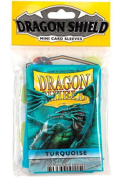 Dragon Shield - Turquoise- Japanese Sleeves (50) - Good Games