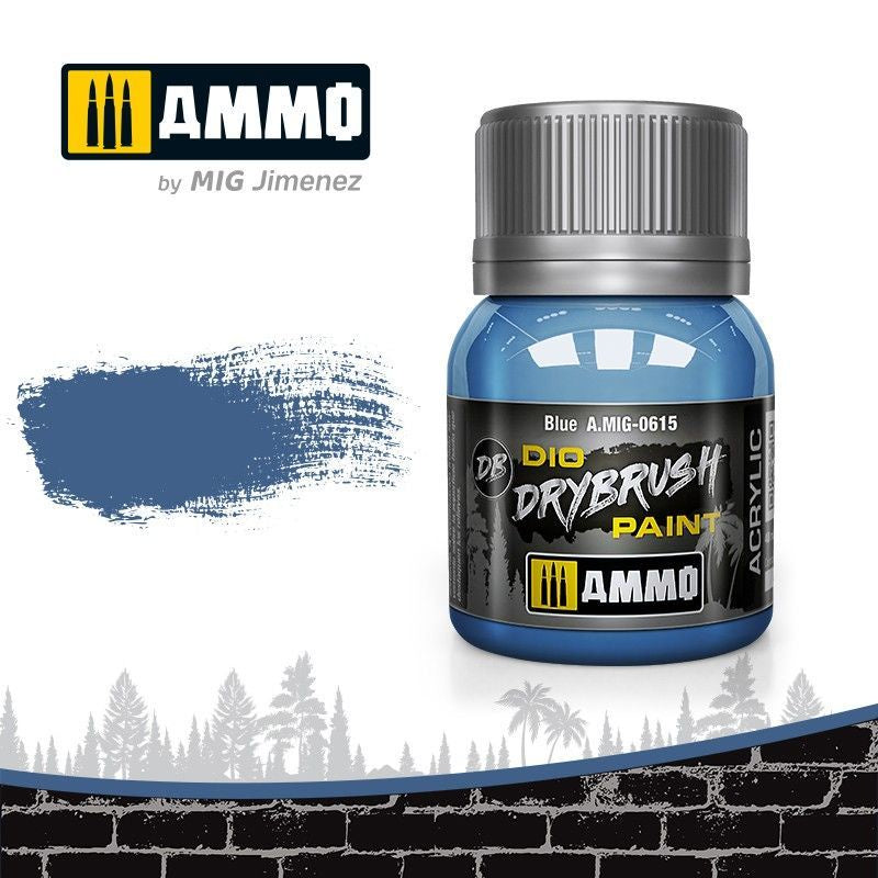 Ammo by MIG Drybrush Blue - Good Games