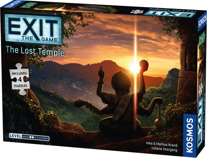 Exit: The Game - Lost Temple - Jigsaw Puzzle And Game - Good Games