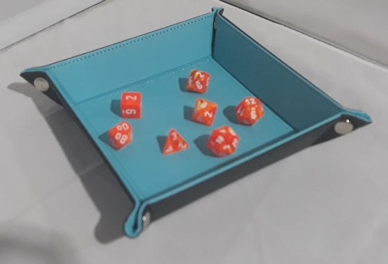 Folding Dice Tray (Blue) - Good Games