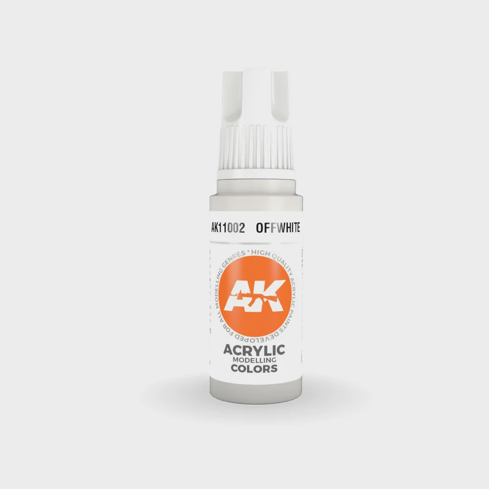 AK Interactive 3Gen Acrylics - Offwhite 17ml - Good Games