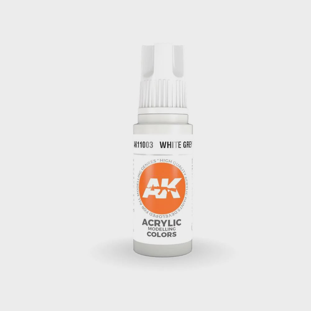 AK Interactive 3Gen Acrylics - White Grey 17ml - Good Games