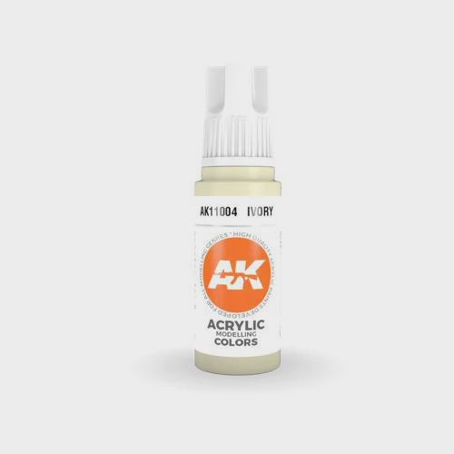AK Interactive 3Gen Acrylics - Ivory 17ml - Good Games