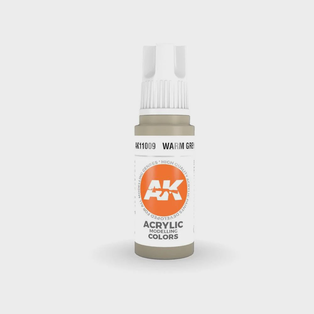 AK Interactive 3Gen Acrylics - Warm Grey 17ml - Good Games