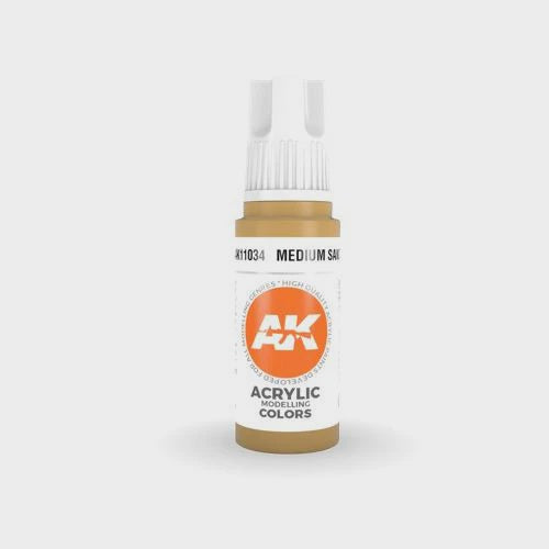 AK Interactive 3Gen Acrylics - Medium Sand 17ml - Good Games