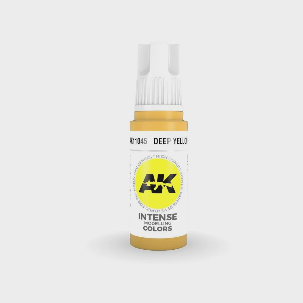 AK Interactive 3Gen Acrylics - Deep Yellow 17ml - Good Games