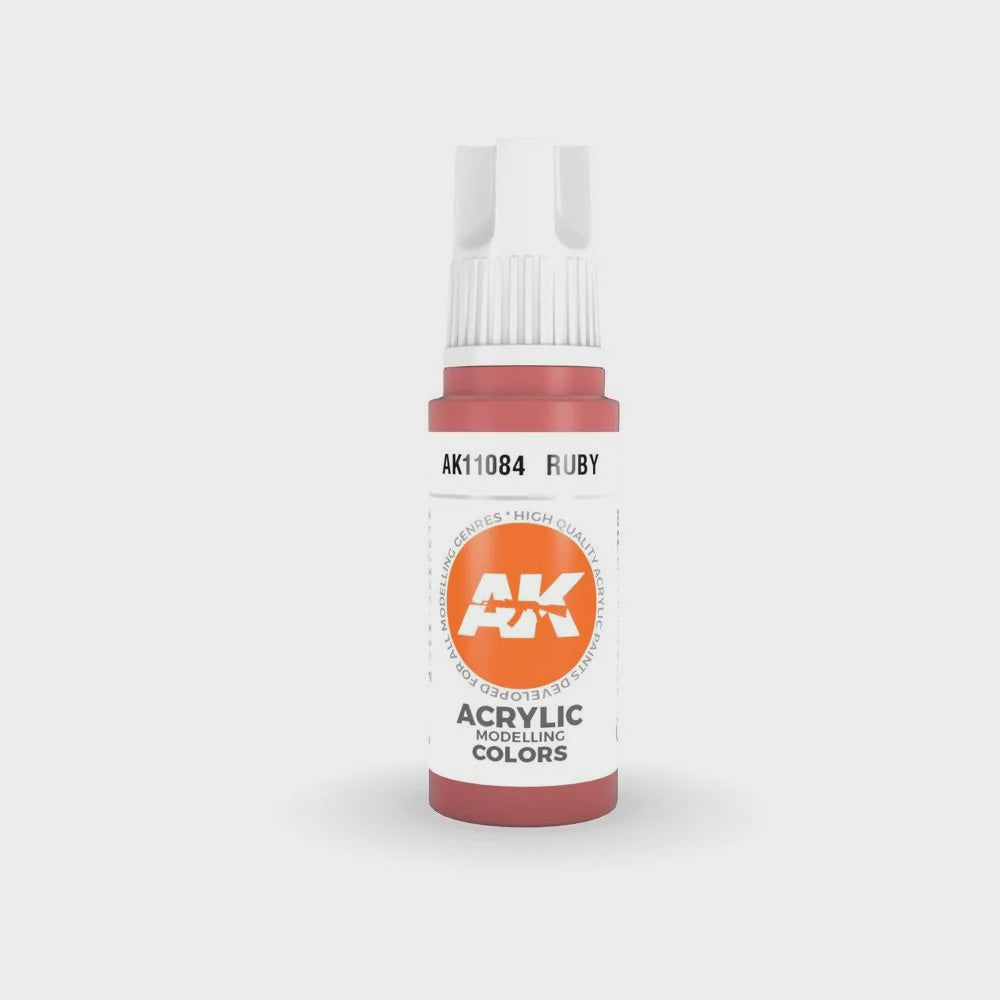 AK Interactive 3Gen Acrylics - Ruby 17ml - Good Games