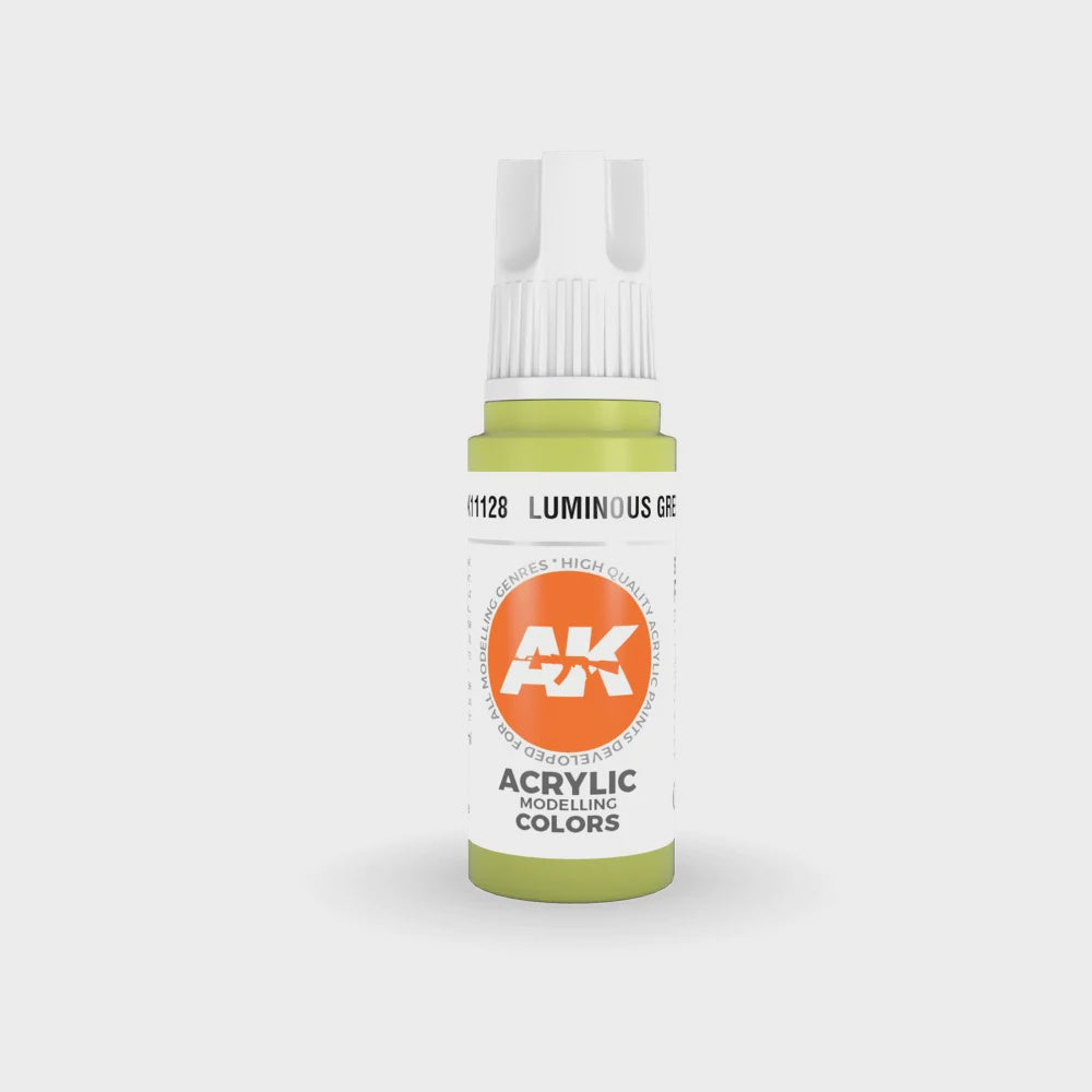 AK Interactive 3Gen Acrylics - Luminous Green 17ml - Good Games