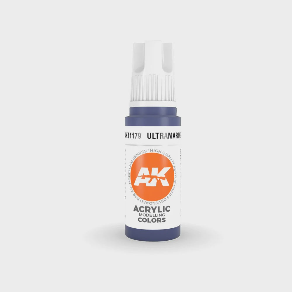 AK Interactive 3Gen Acrylics - Ultramarine 17ml - Good Games