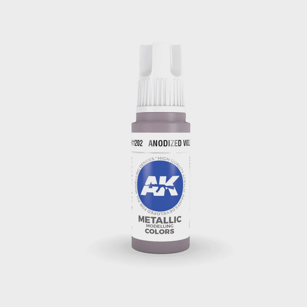 AK Interactive 3Gen Acrylics - Anodized Violet 17ml - Good Games