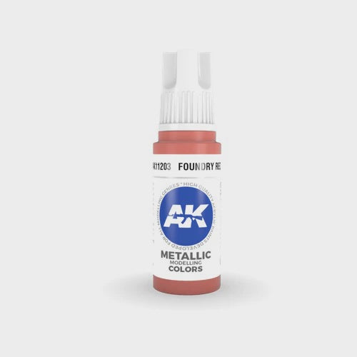 AK Interactive 3Gen Acrylics - Foundry Red 17ml - Good Games