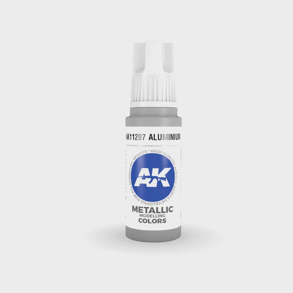 AK Interactive 3Gen Acrylics - Aluminium 17ml - Good Games