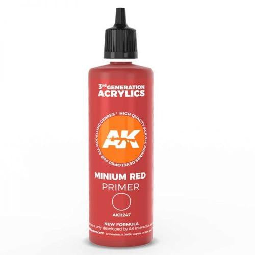 AK Interactive 3Gen Primers - Minimum red surface Primer 100ML - Good Games